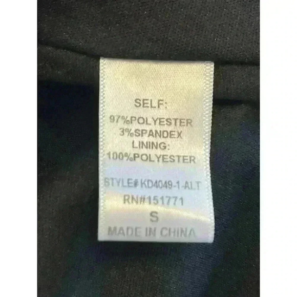 Women’s small Black Altar’d State leopard print Wrap Mini Dress Size Small - Picture 8 of 8